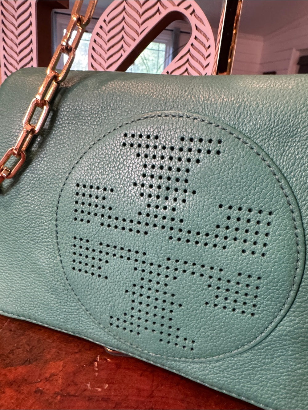 Tory Burch Kipp Perforated Logo Crossbody Bag - Picture 2 of 14
